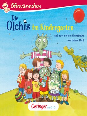 cover image of Die Olchis im Kindergarten und zwei weitere Geschichten